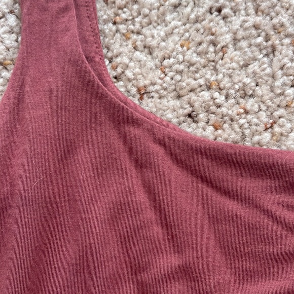 Windsor Maroon Crop Top - Picture 5 of 5